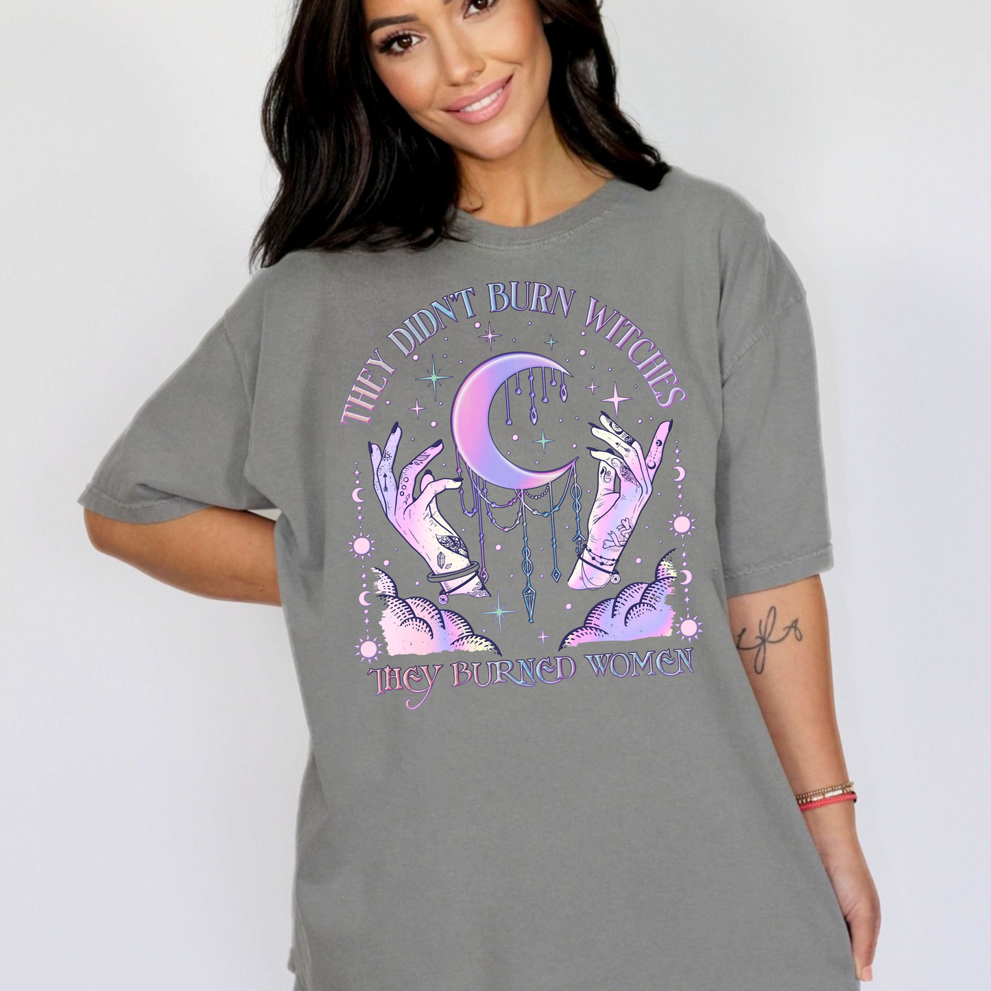 Feminist Shirt They Didn’t Burn Witches They Burned Women - WaveBerry Threads