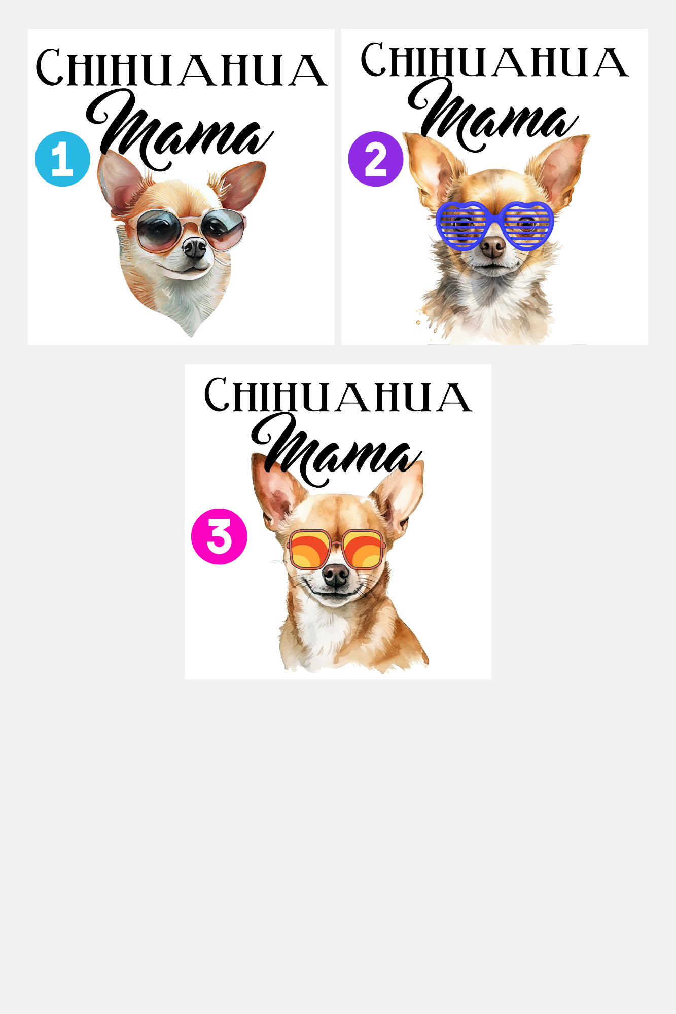 Chihuahua Mama Sticker