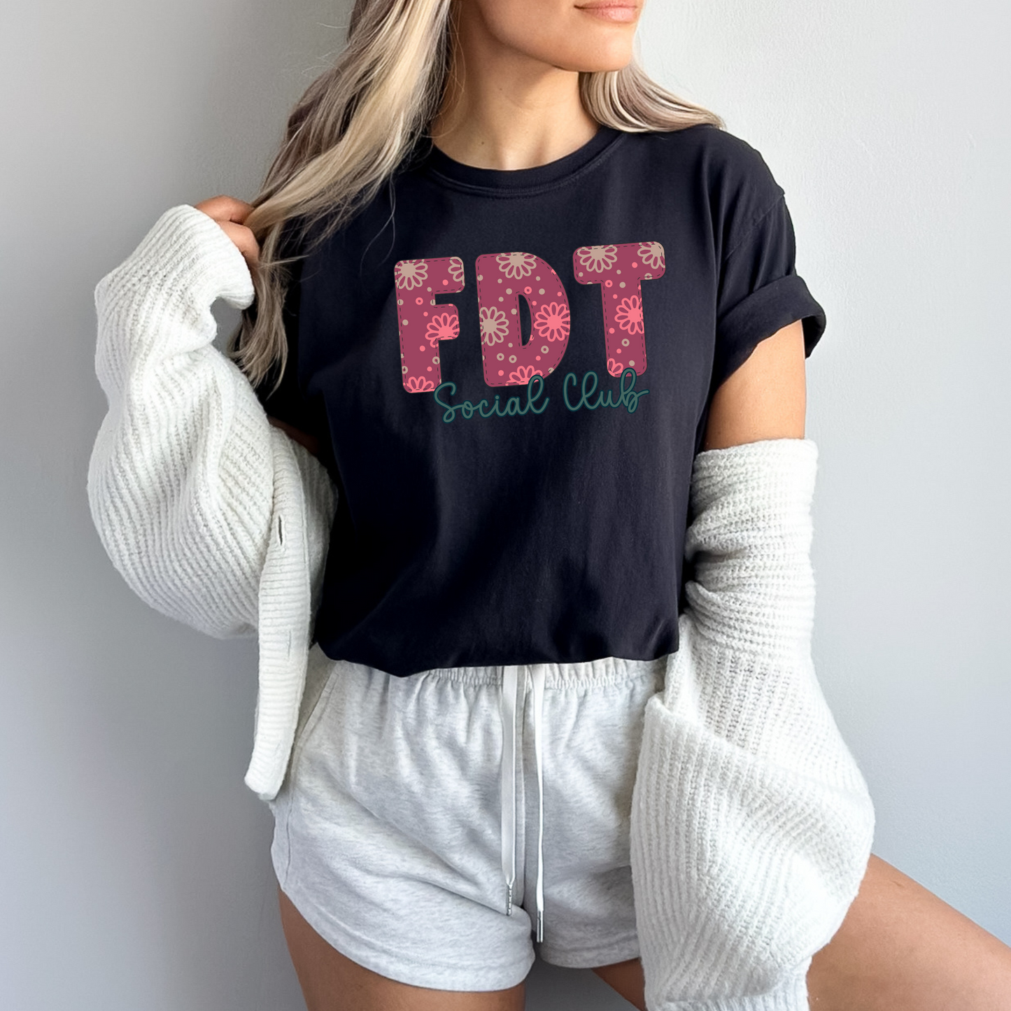 FDT Social Club Floral T-Shirt