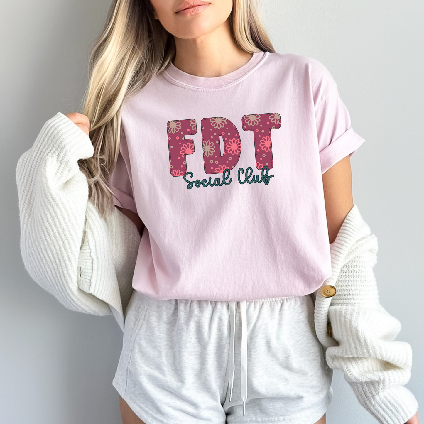 FDT Social Club Floral T-Shirt