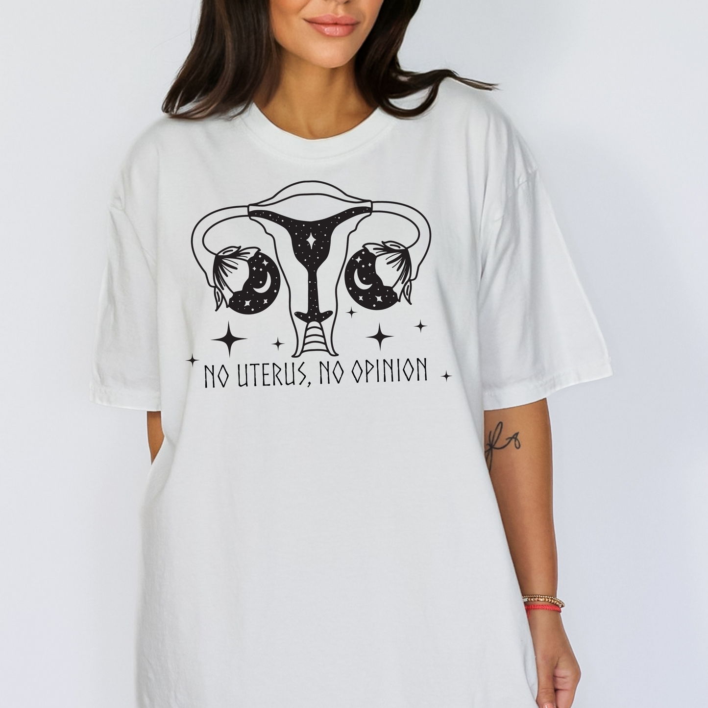 No Uterus No Opinion T-Shirt - WaveBerry Threads