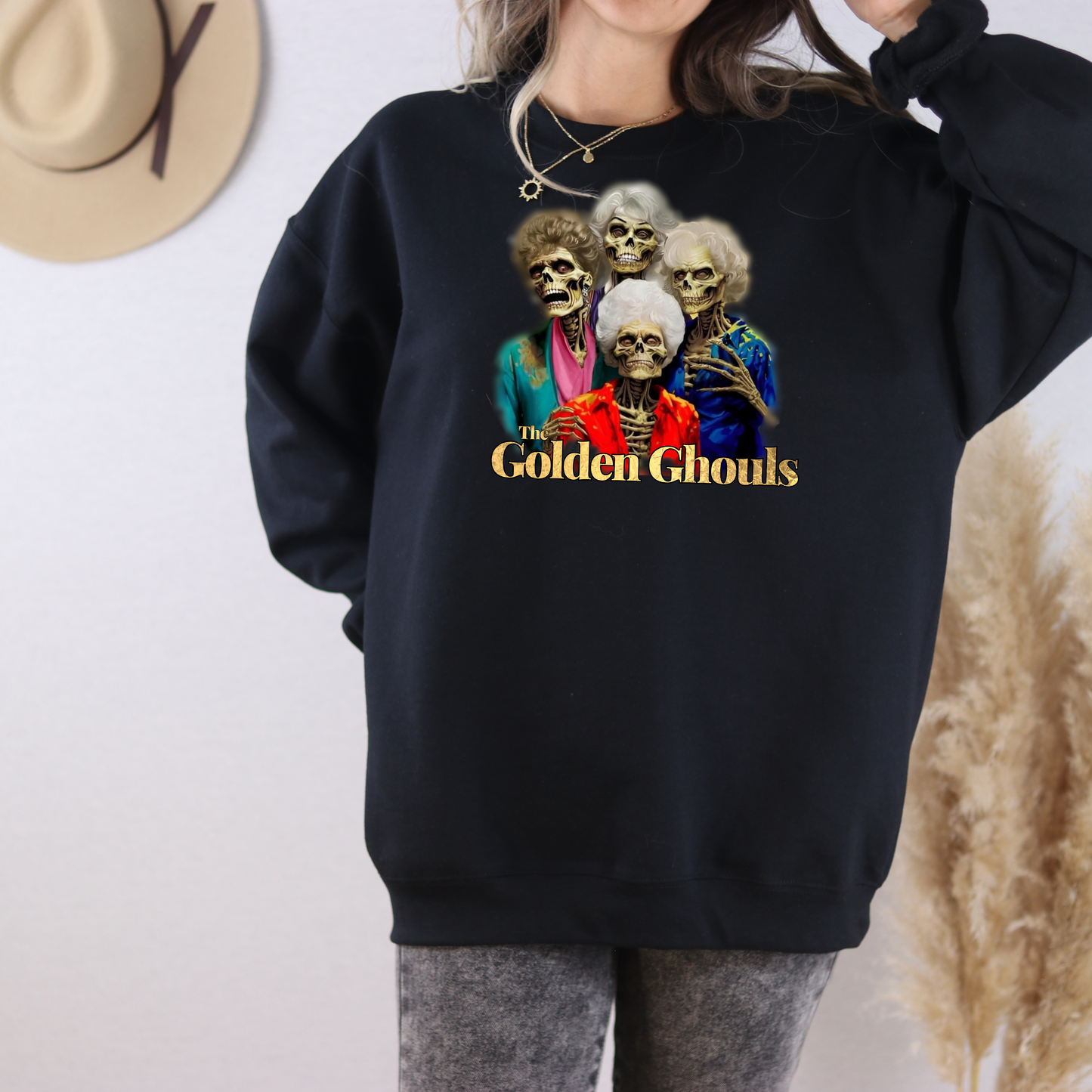 The Golden Girls "Ghouls" Crewneck Sweatshirt - WaveBerry Threads