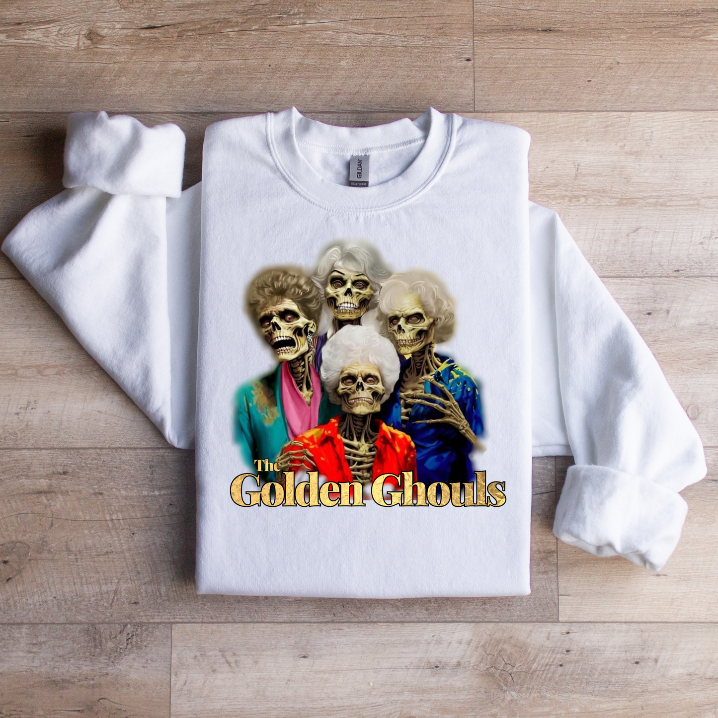 The Golden Girls "Ghouls" Crewneck Sweatshirt - WaveBerry Threads