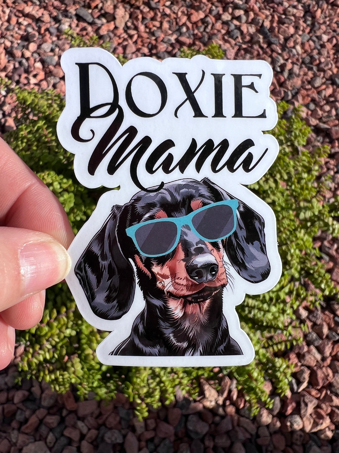 Doxie Mama Sticker | Dachshund Sticker