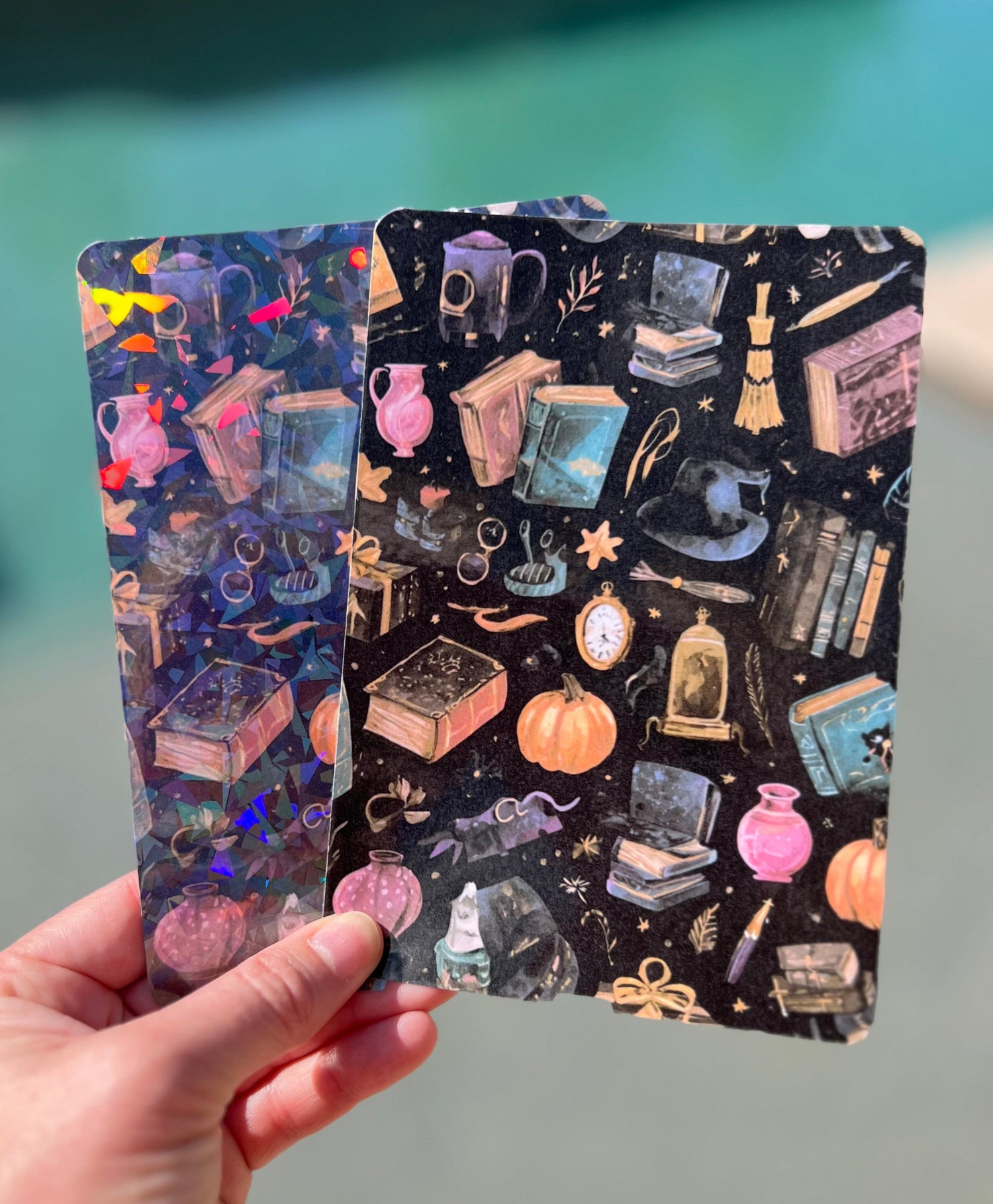 Two Kindle E-Reader Case Inserts in Clear and Holographic Options
