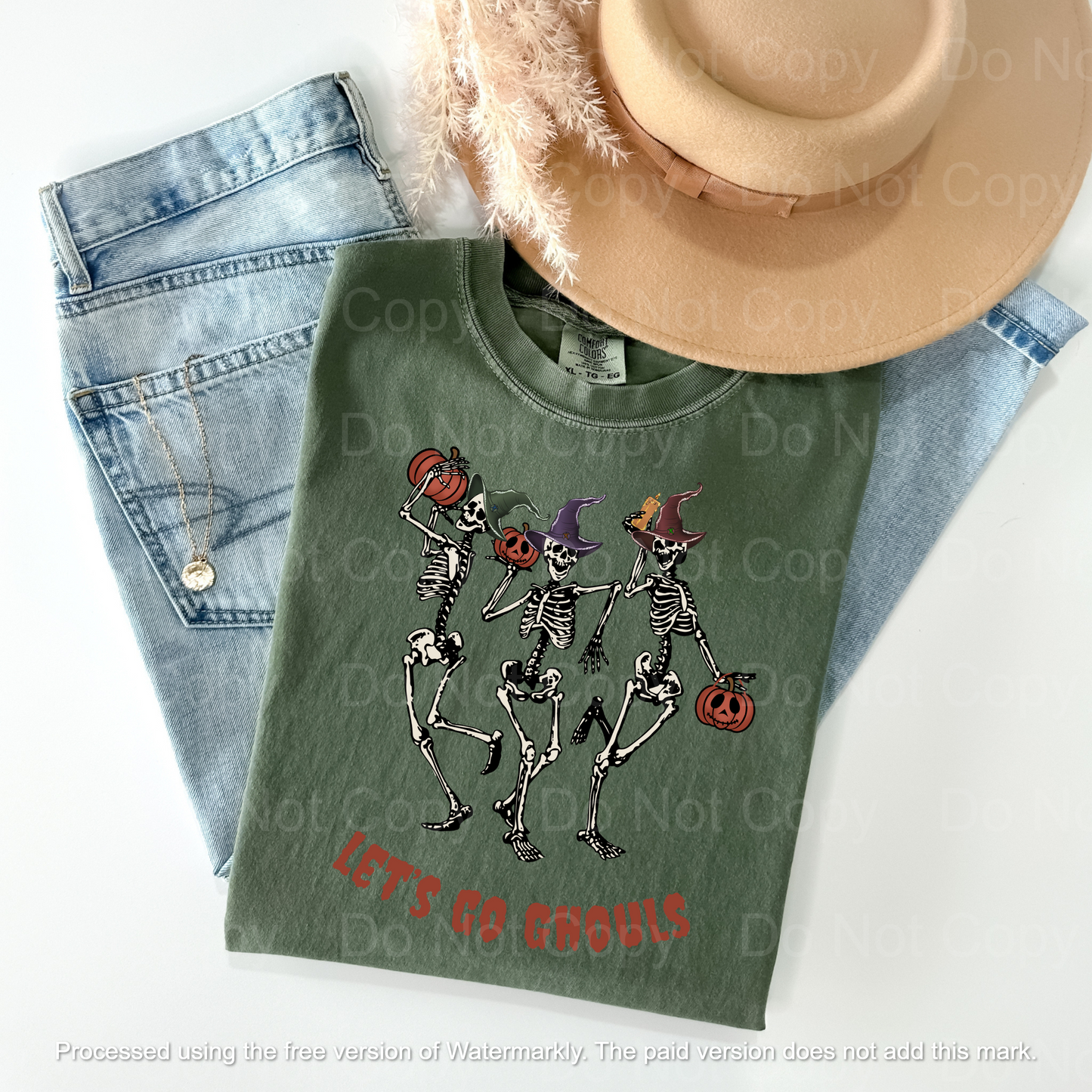 Dancing Skeleton Let's Go Ghouls Shirt - WaveBerry Threads