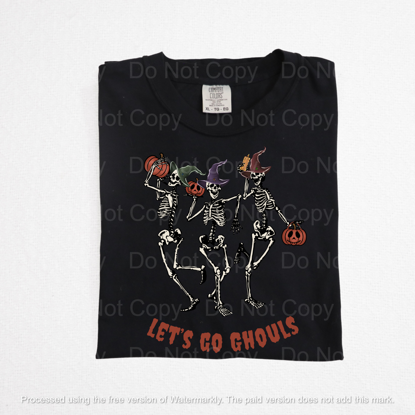 Dancing Skeleton Let's Go Ghouls Shirt - WaveBerry Threads
