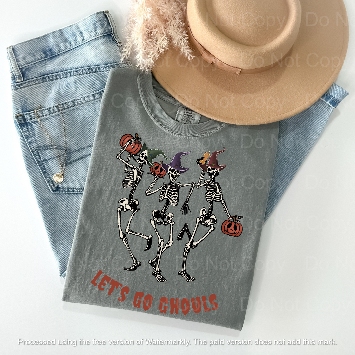 Dancing Skeleton Let's Go Ghouls Shirt - WaveBerry Threads