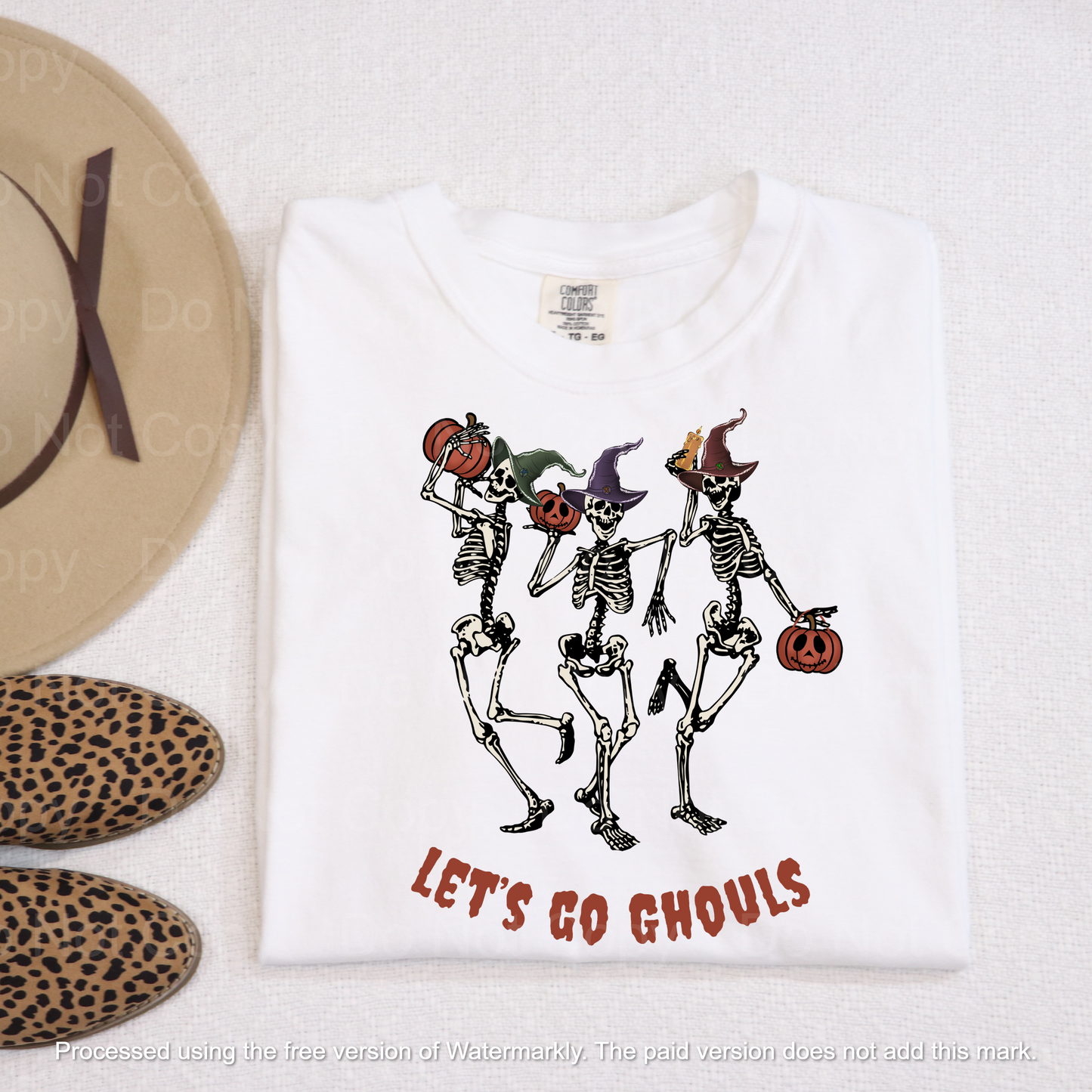 Dancing Skeleton Let's Go Ghouls Shirt - WaveBerry Threads