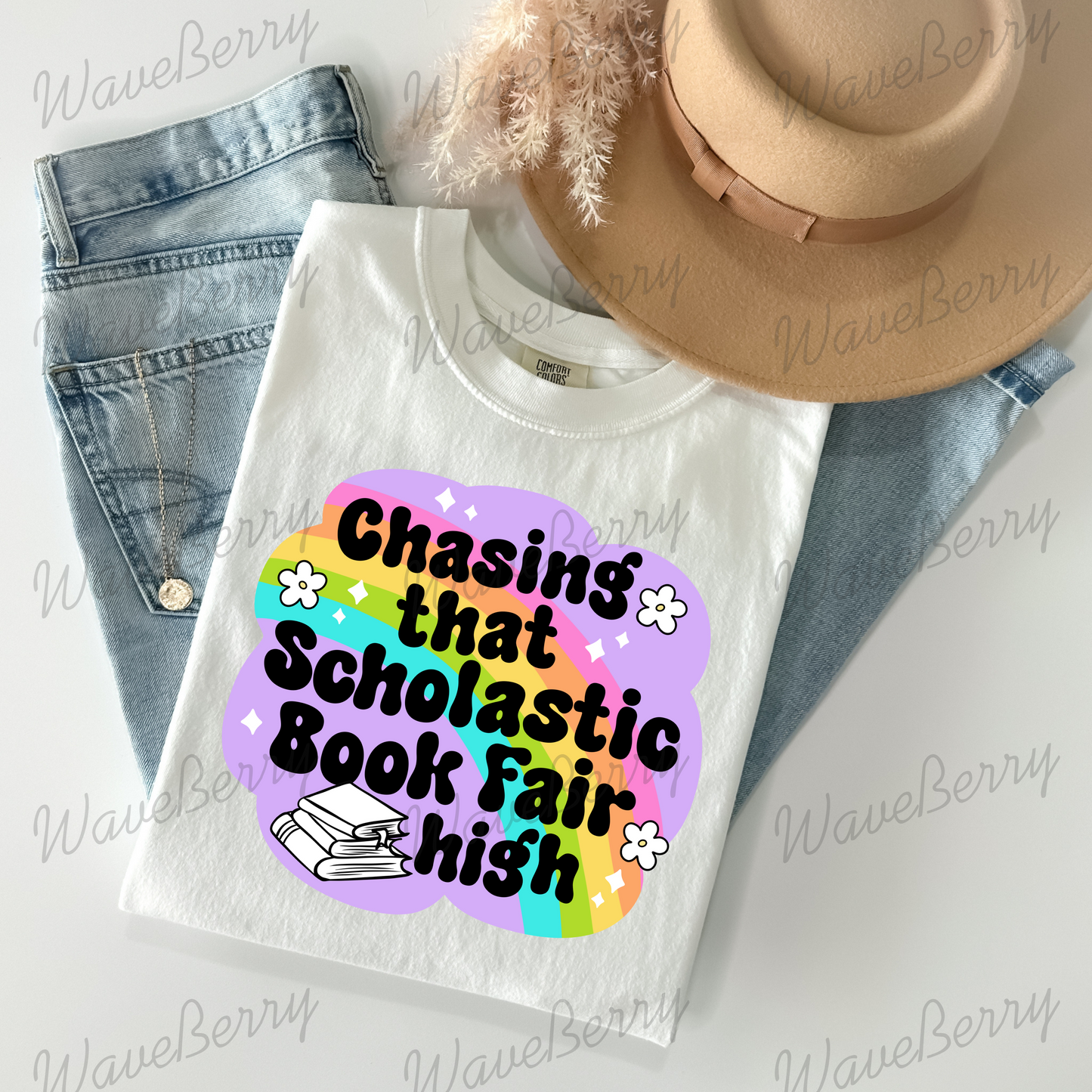 Chasing That Scholastic Book Fair High T-Shirt
