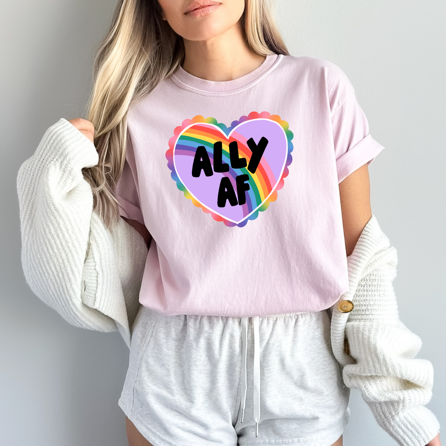 Ally AF Heart Pocket T-Shirt