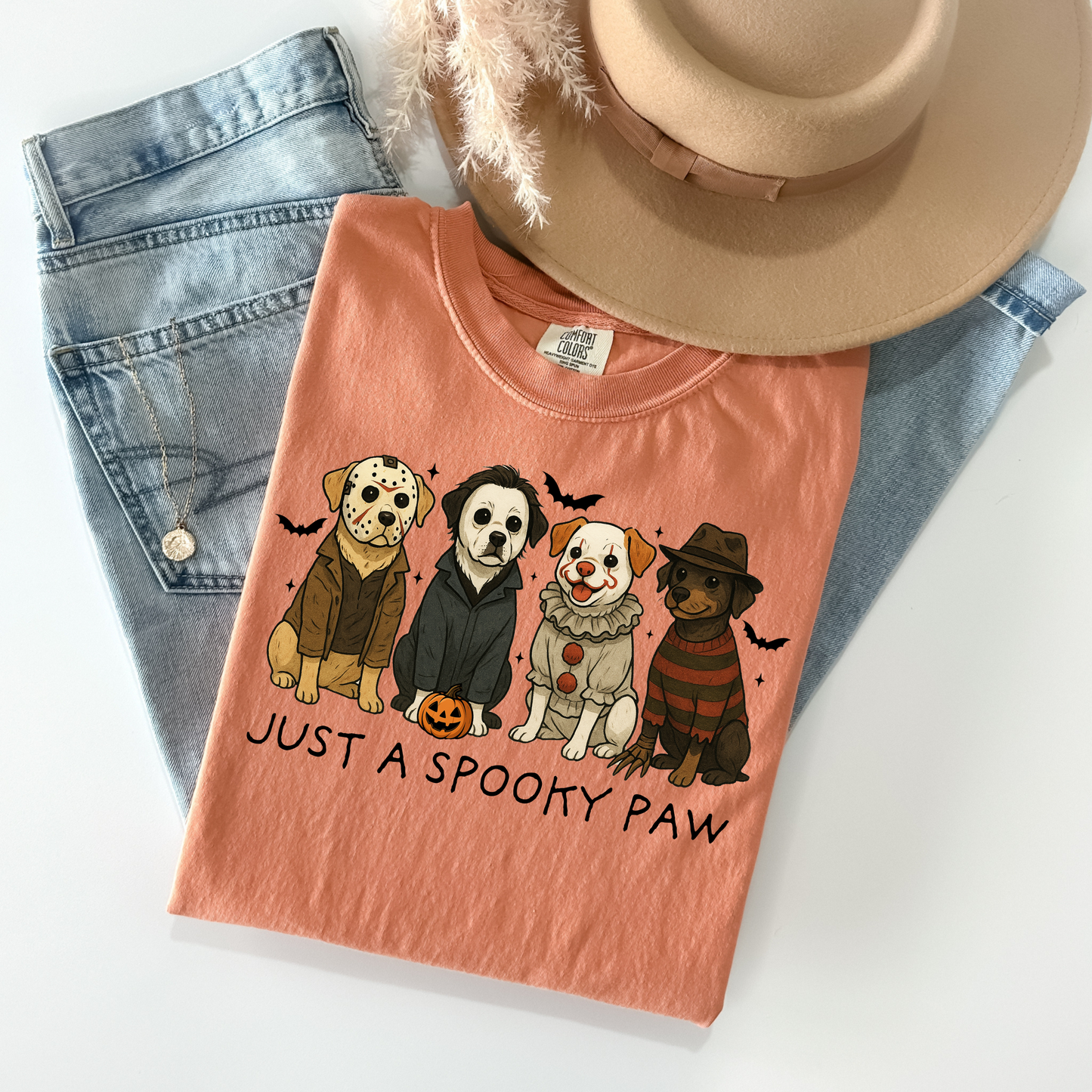 Just a Spooky Paw T-shirt