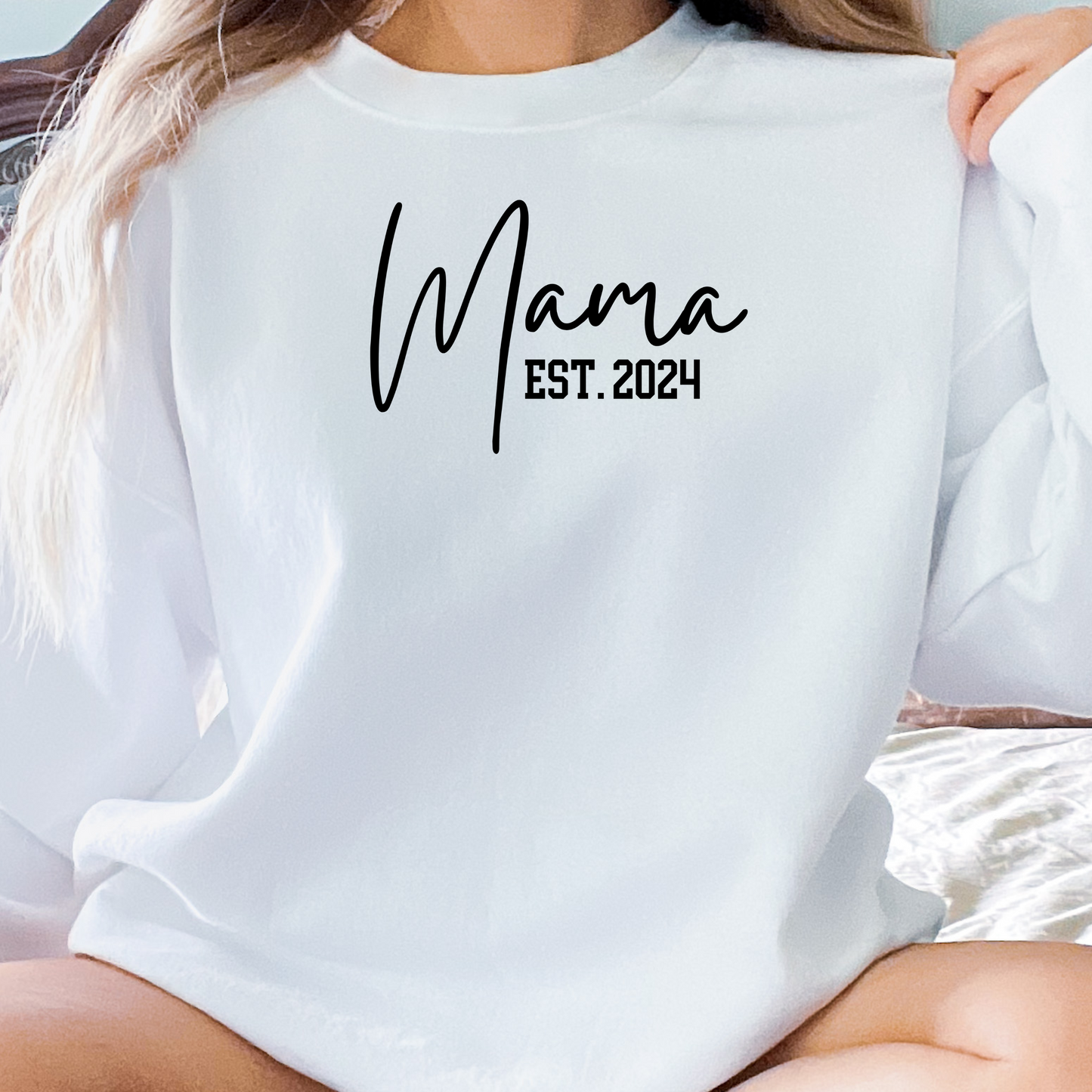 Personalized Mama Sweatshirt - WaveBerry Threads