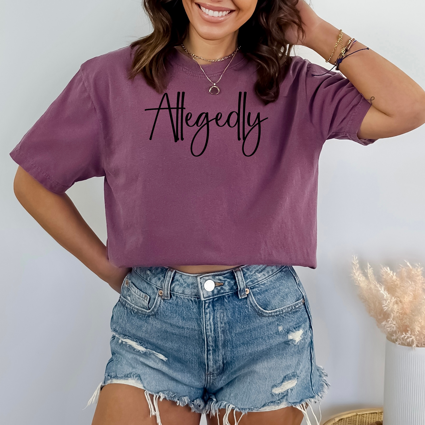 Allegedly T-Shirt - WaveBerry Threads