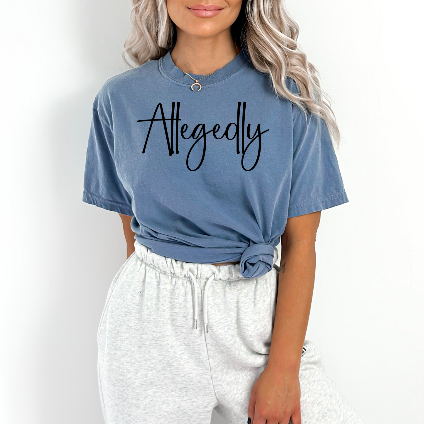 Allegedly T-Shirt - WaveBerry Threads