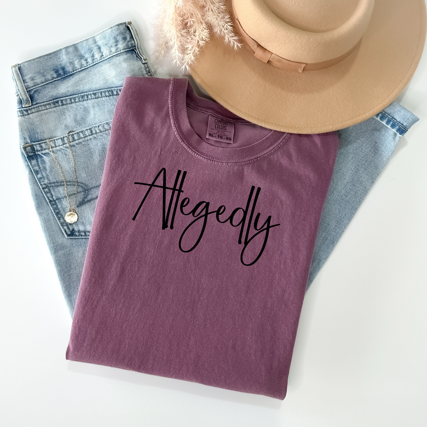 Allegedly T-Shirt - WaveBerry Threads