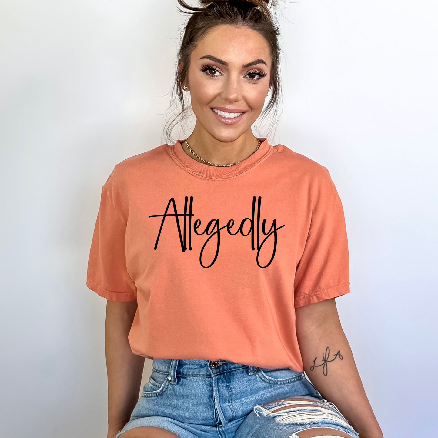 Allegedly T-Shirt - WaveBerry Threads