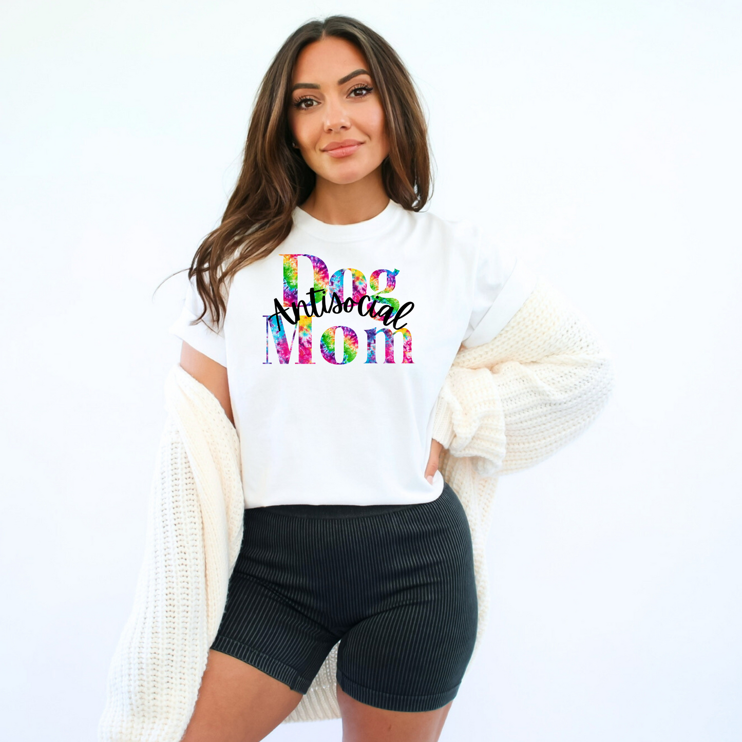 Antisocial Dog Mom T-Shirt - WaveBerry Threads
