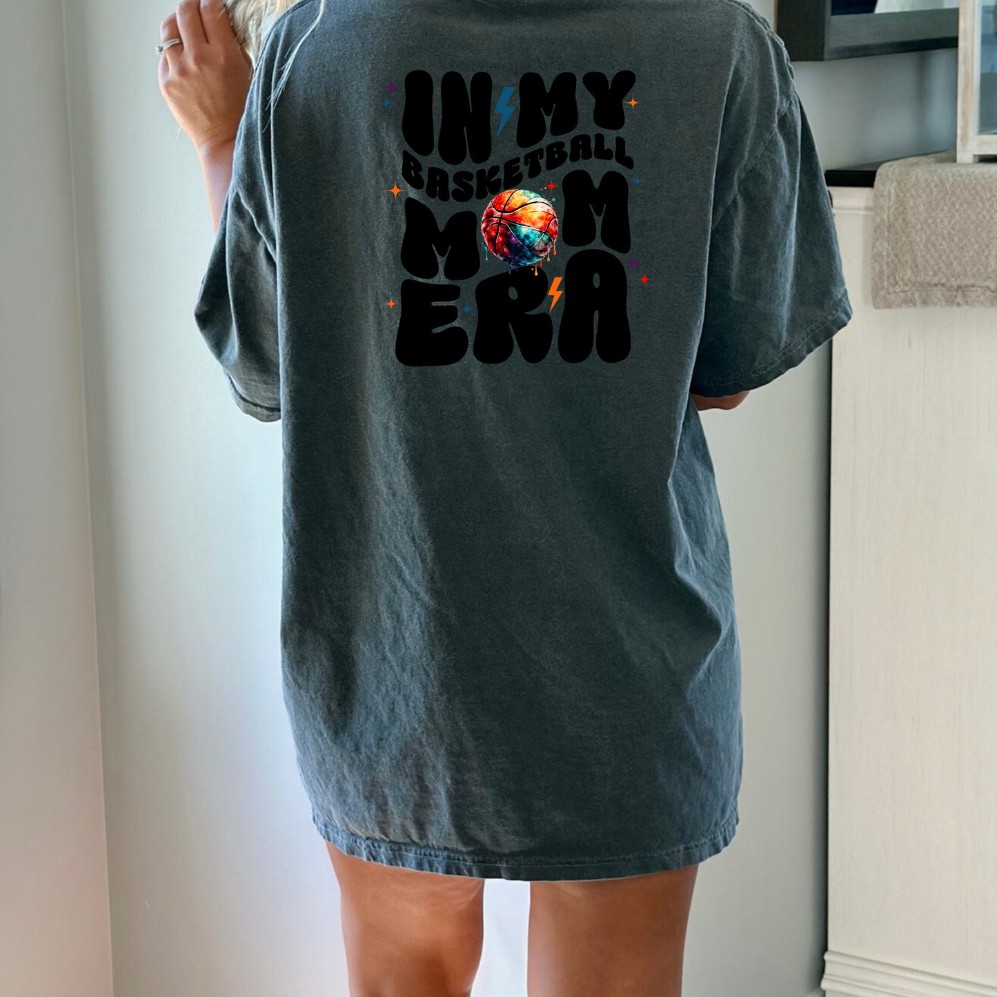 In My Basketball Mom Era T-Shirt - WaveBerry Threads