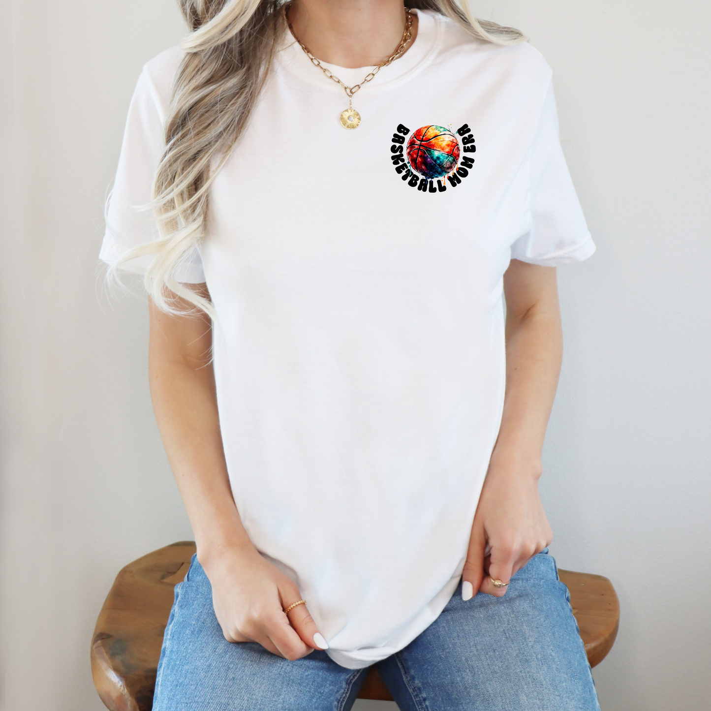 In My Basketball Mom Era T-Shirt - WaveBerry Threads
