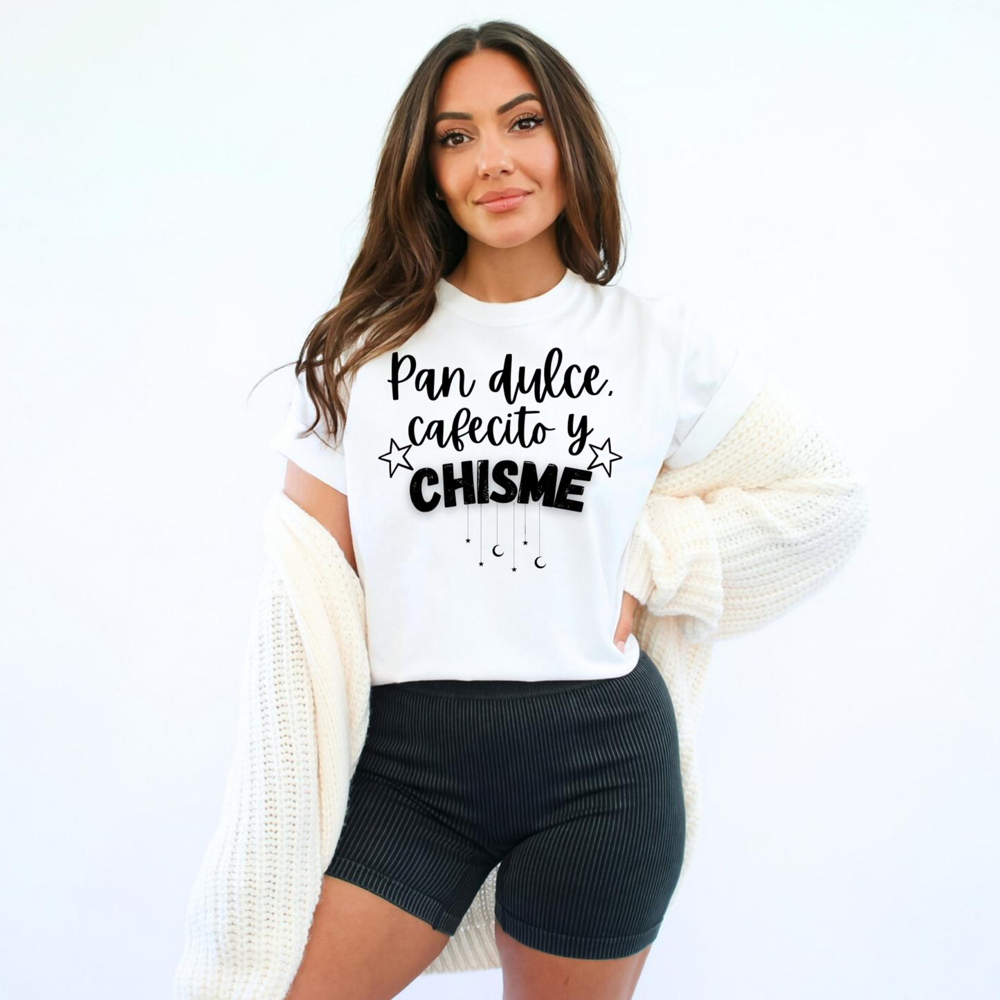 Pan Dulce, Cafecito y Chisme T-Shirt - WaveBerry Threads