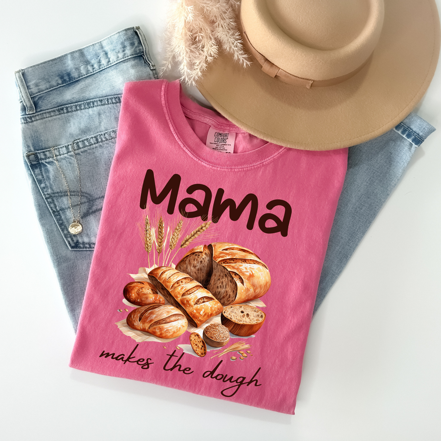 Mama Makes The Dough T-Shirt - WaveBerry Threads