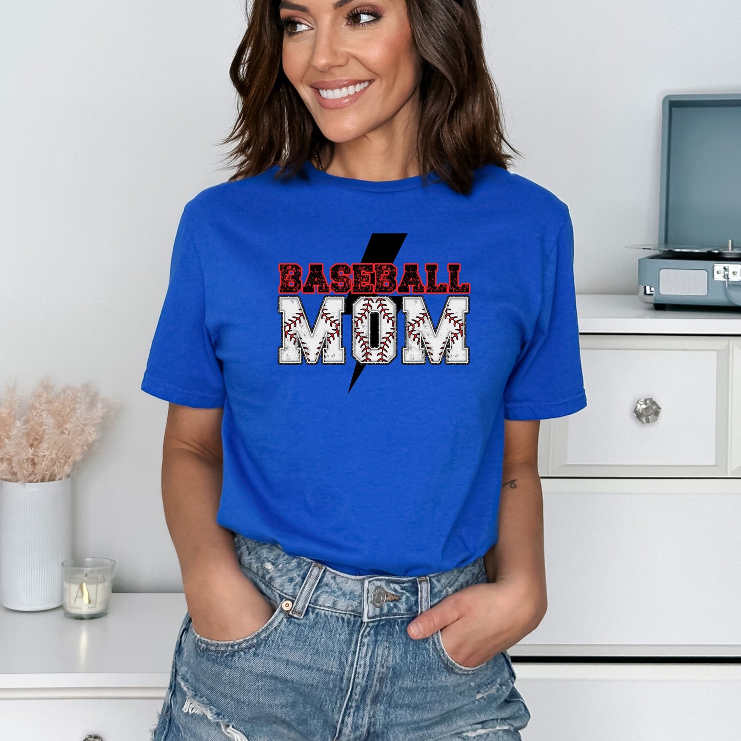 Baseball Mom Digital Download PNG File