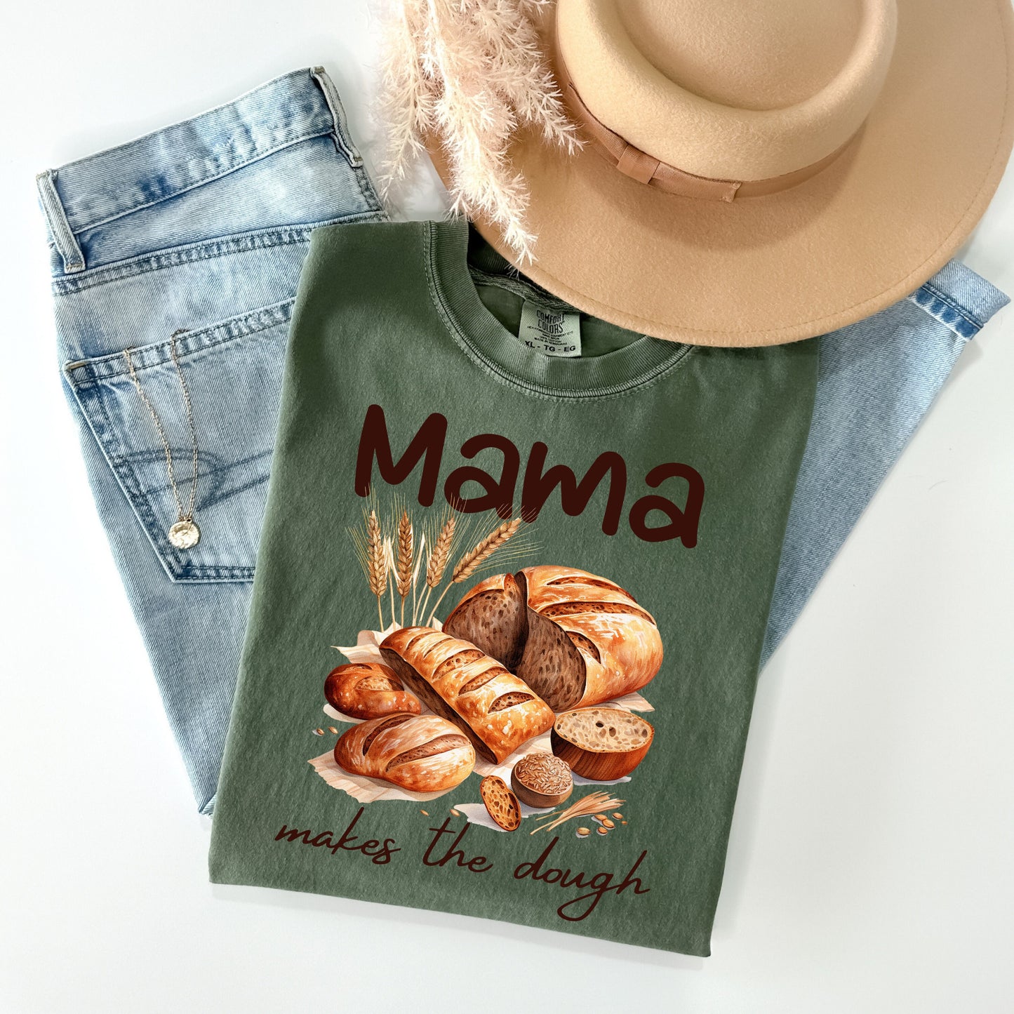 Mama Makes The Dough T-Shirt - WaveBerry Threads