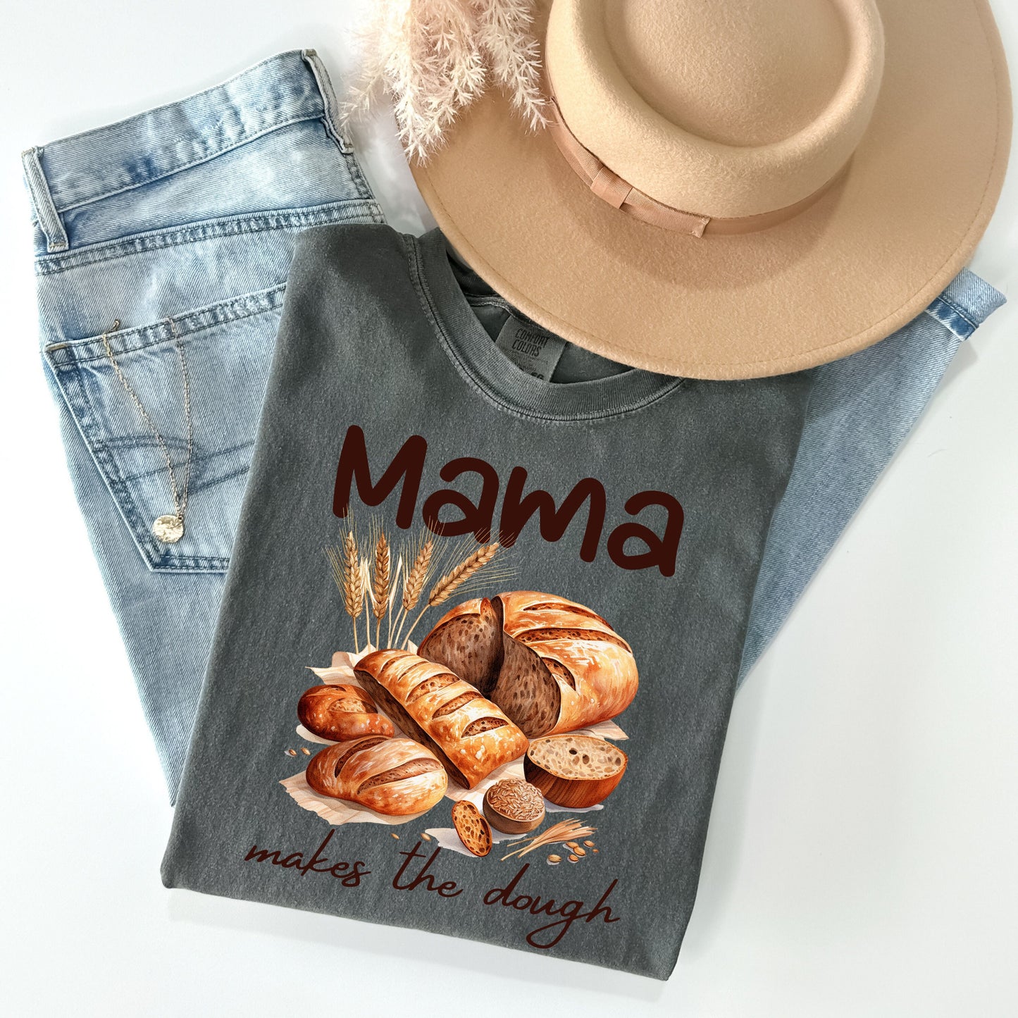 Mama Makes The Dough T-Shirt - WaveBerry Threads
