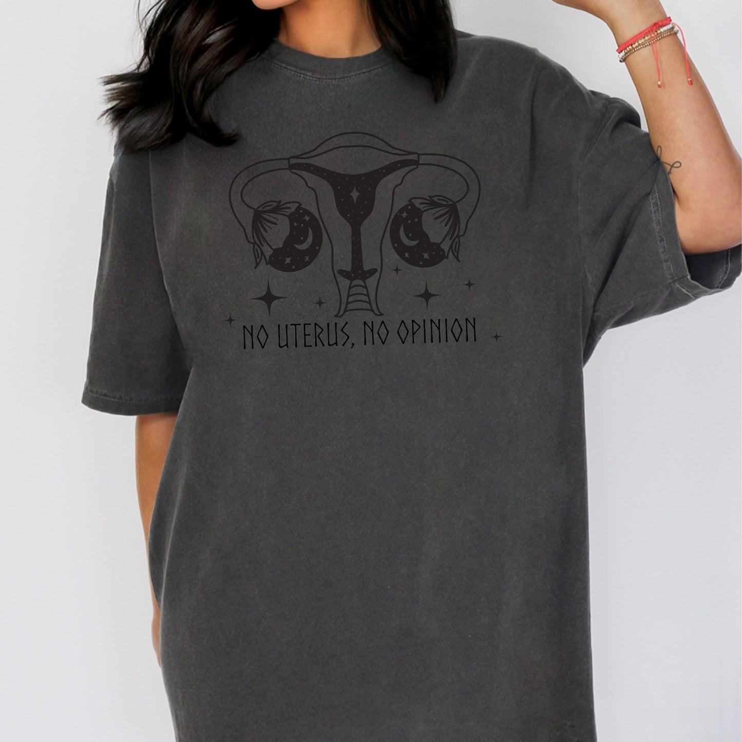No Uterus No Opinion T-Shirt - WaveBerry Threads