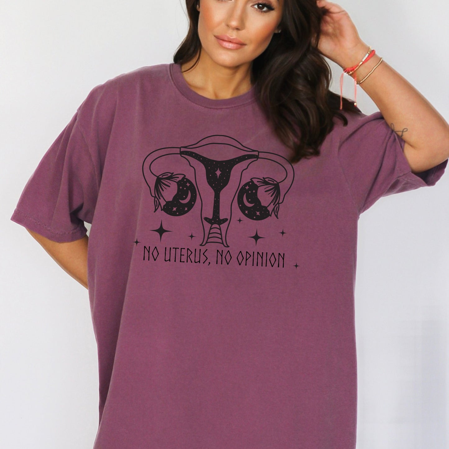 No Uterus No Opinion T-Shirt - WaveBerry Threads