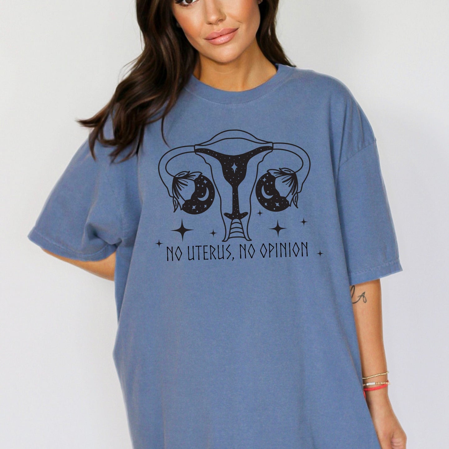No Uterus No Opinion T-Shirt - WaveBerry Threads
