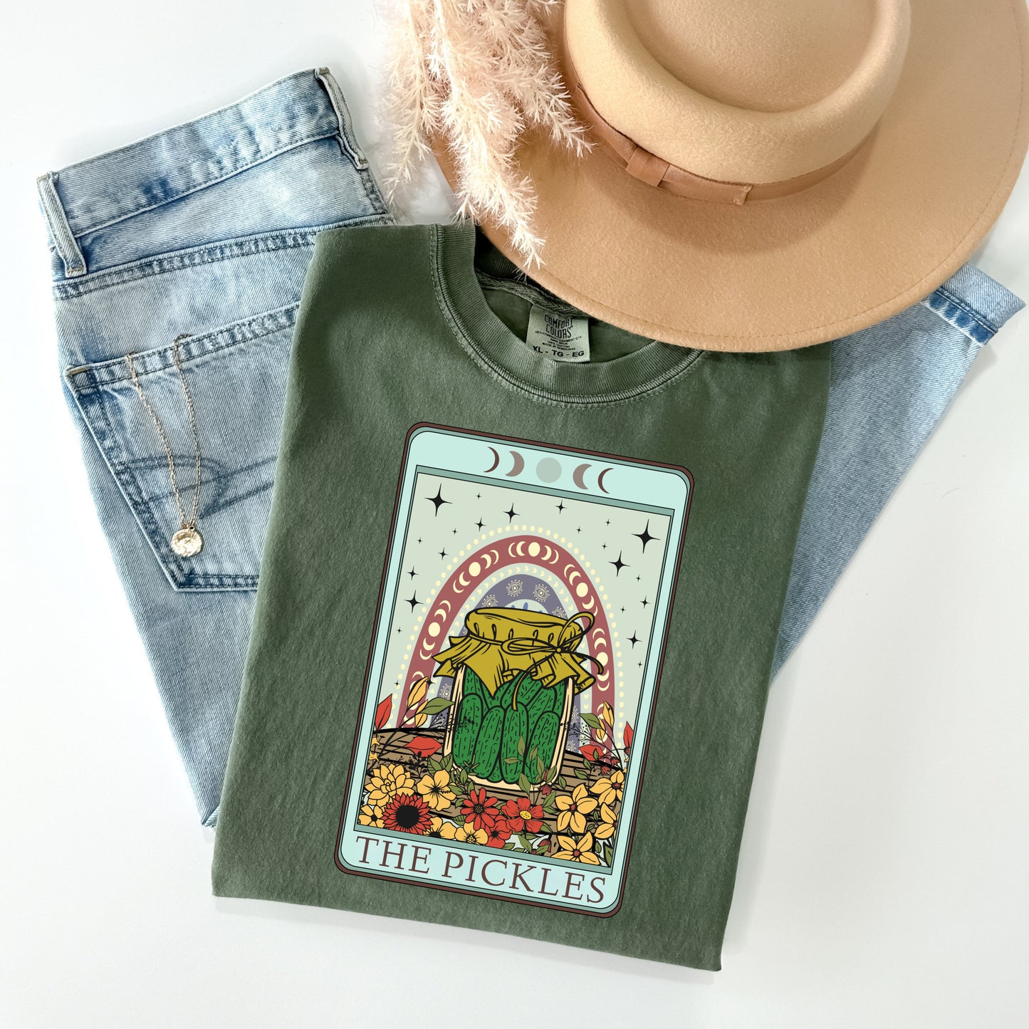 The Pickles Tarot Card T-Shirt - WaveBerry Threads