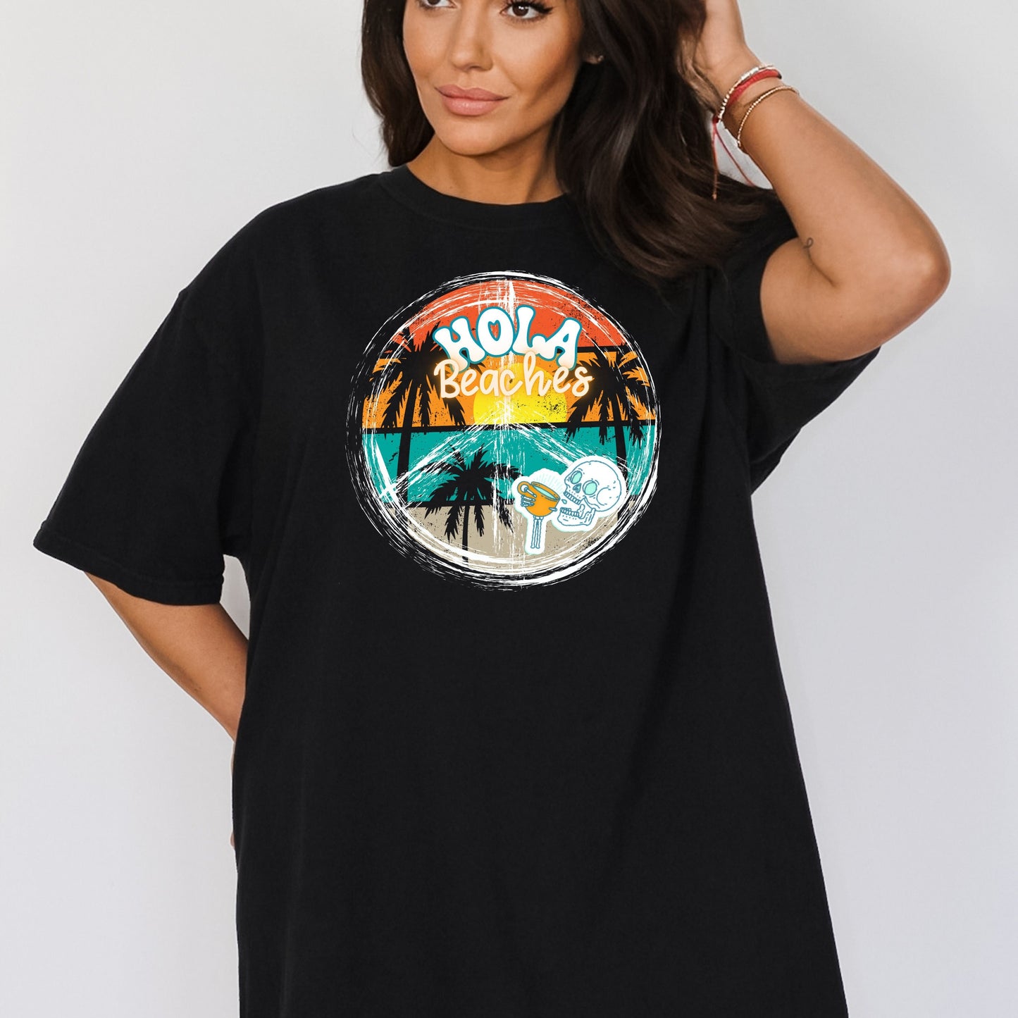 Hola Beaches T-Shirt - WaveBerry Threads