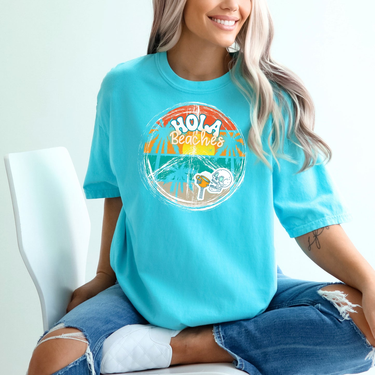 Hola Beaches T-Shirt - WaveBerry Threads
