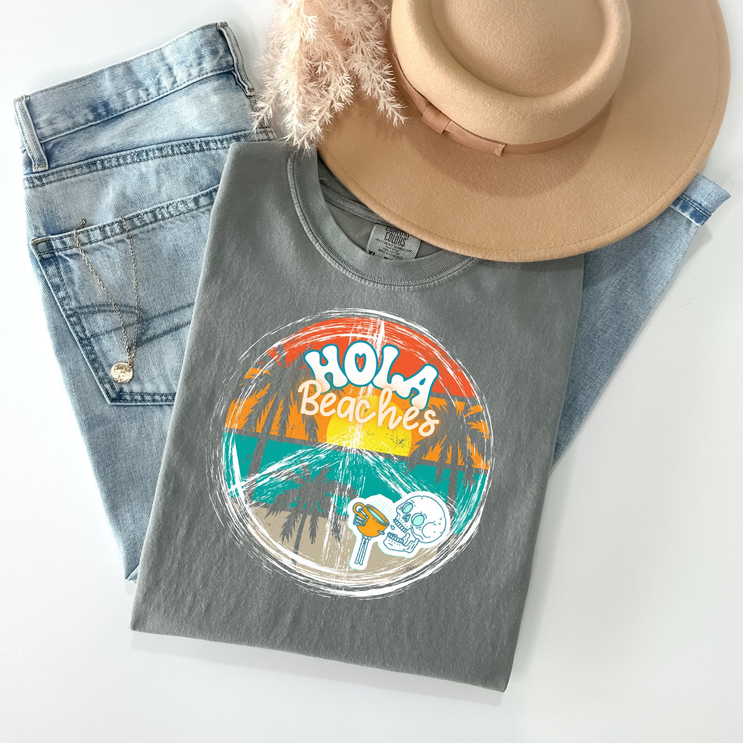 Hola Beaches T-Shirt - WaveBerry Threads