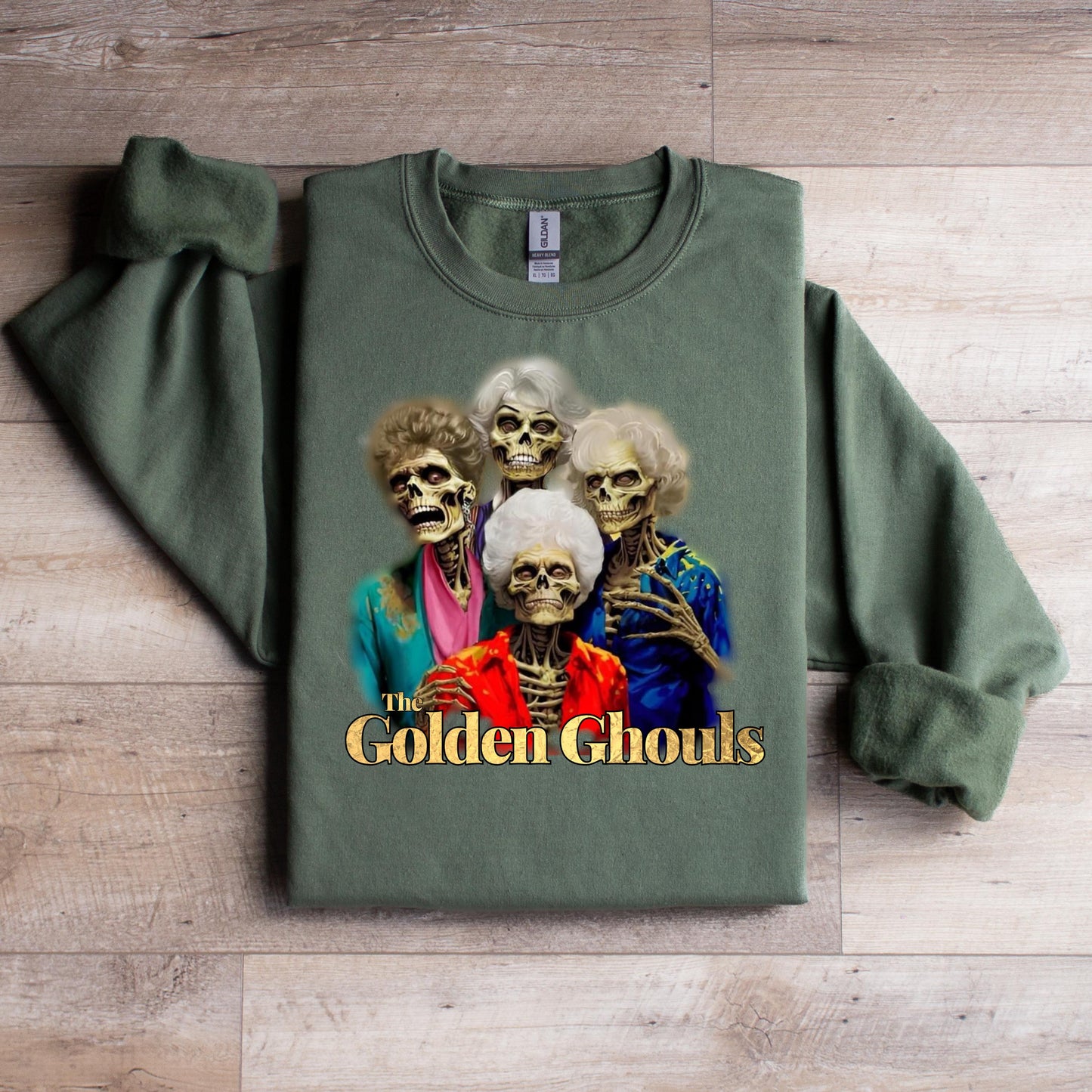 The Golden Girls "Ghouls" Crewneck Sweatshirt - WaveBerry Threads