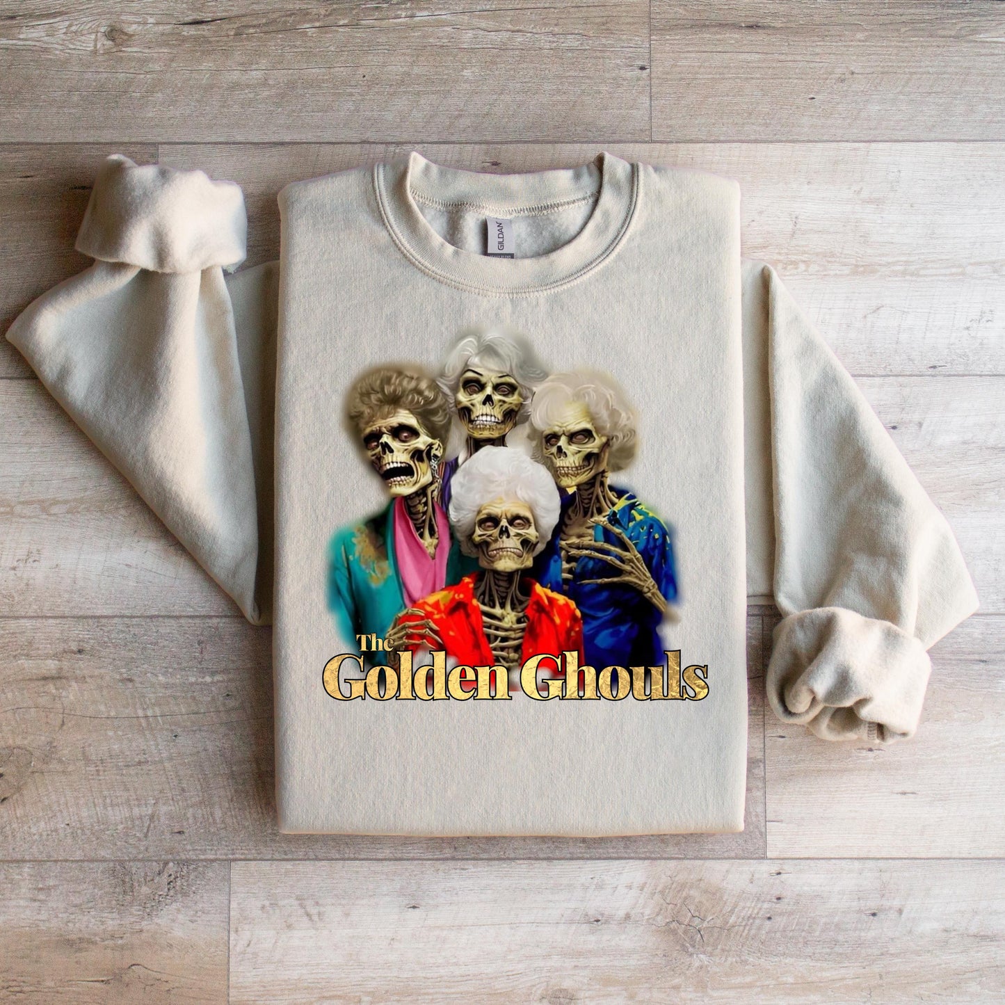 The Golden Girls "Ghouls" Crewneck Sweatshirt - WaveBerry Threads