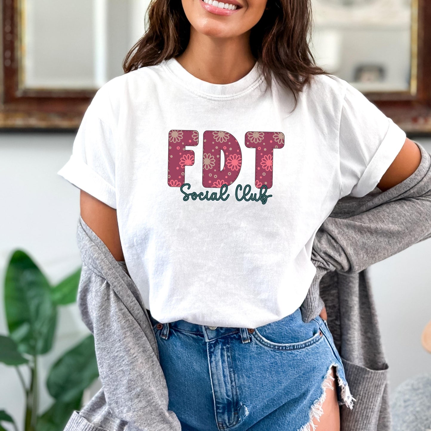 FDT Social Club Floral T-Shirt