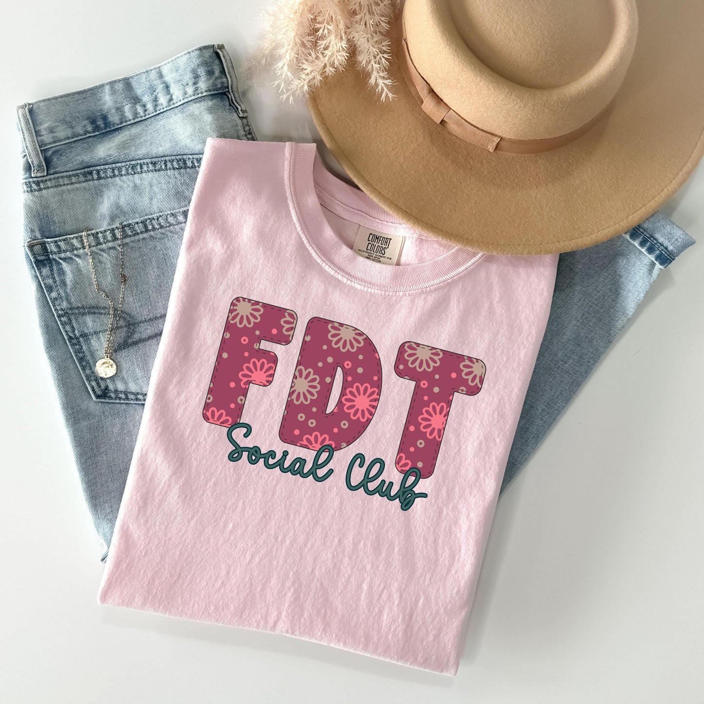 FDT Social Club Floral T-Shirt