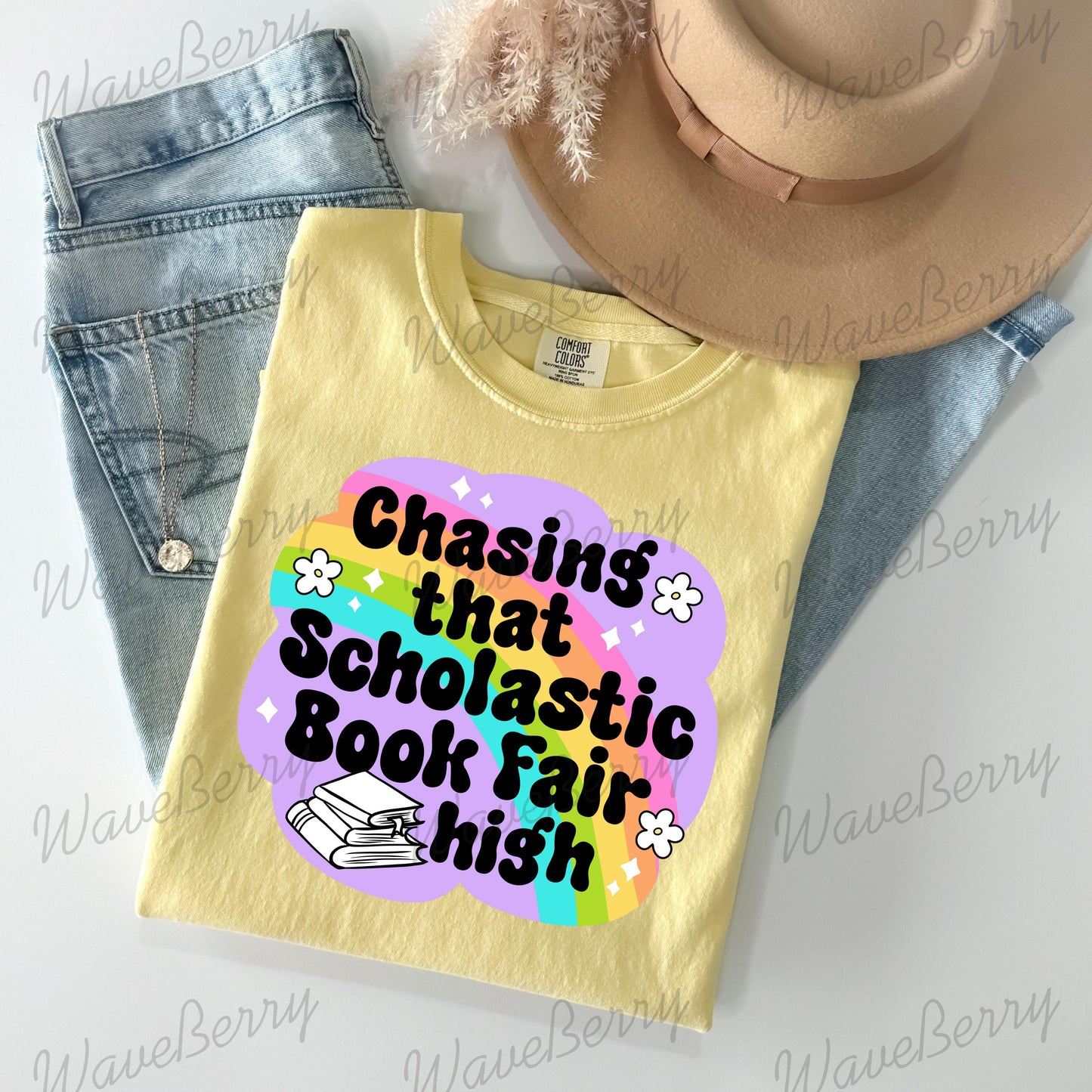 Chasing That Scholastic Book Fair High T-Shirt