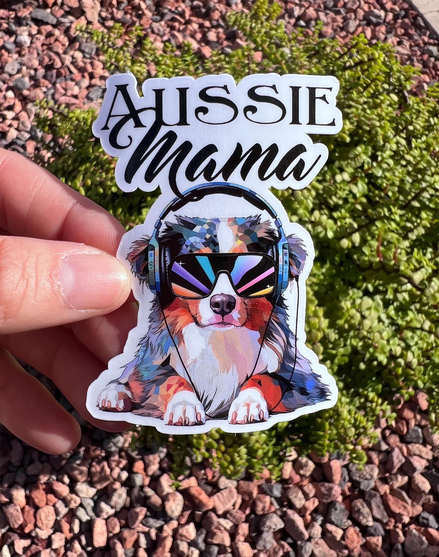 Aussie Mama Sticker