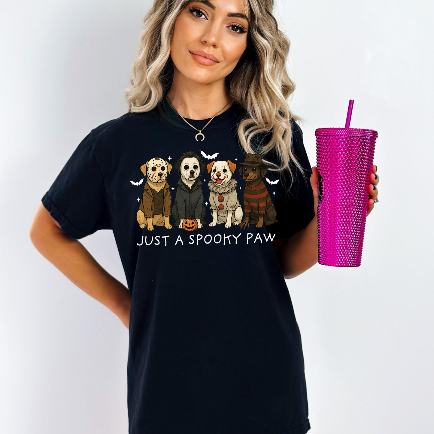 Just a Spooky Paw T-shirt