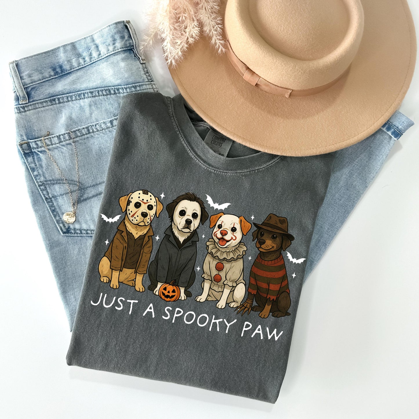 Just a Spooky Paw T-shirt
