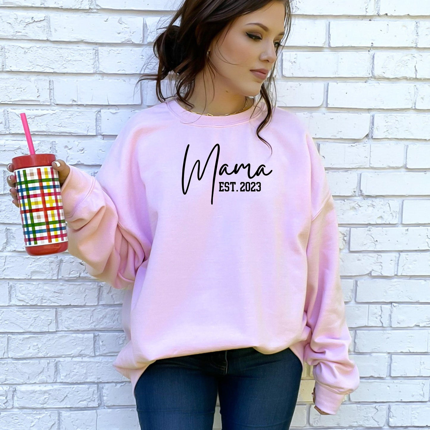Personalized Mama Sweatshirt - WaveBerry Threads