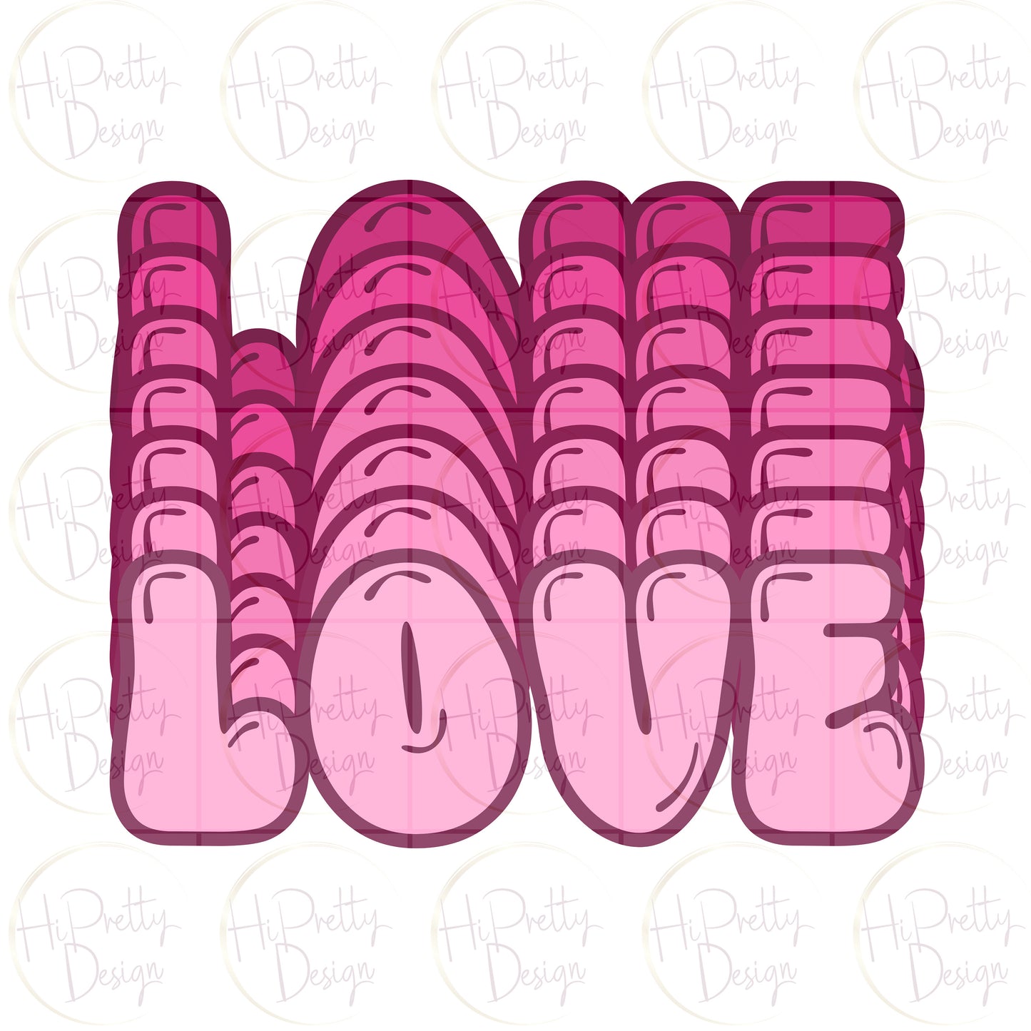 Pink Love T-Shirt - WaveBerry Threads