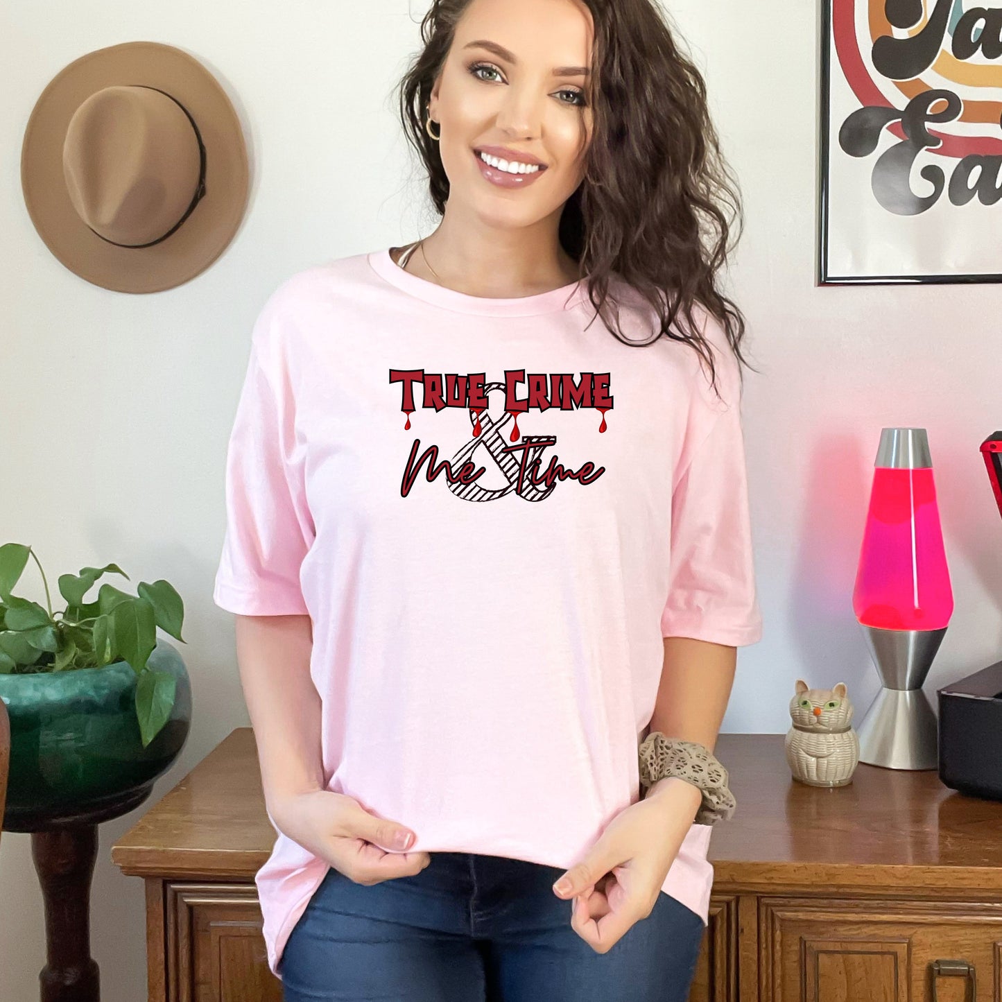 True Crime & Me Time T-Shirt - WaveBerry Threads