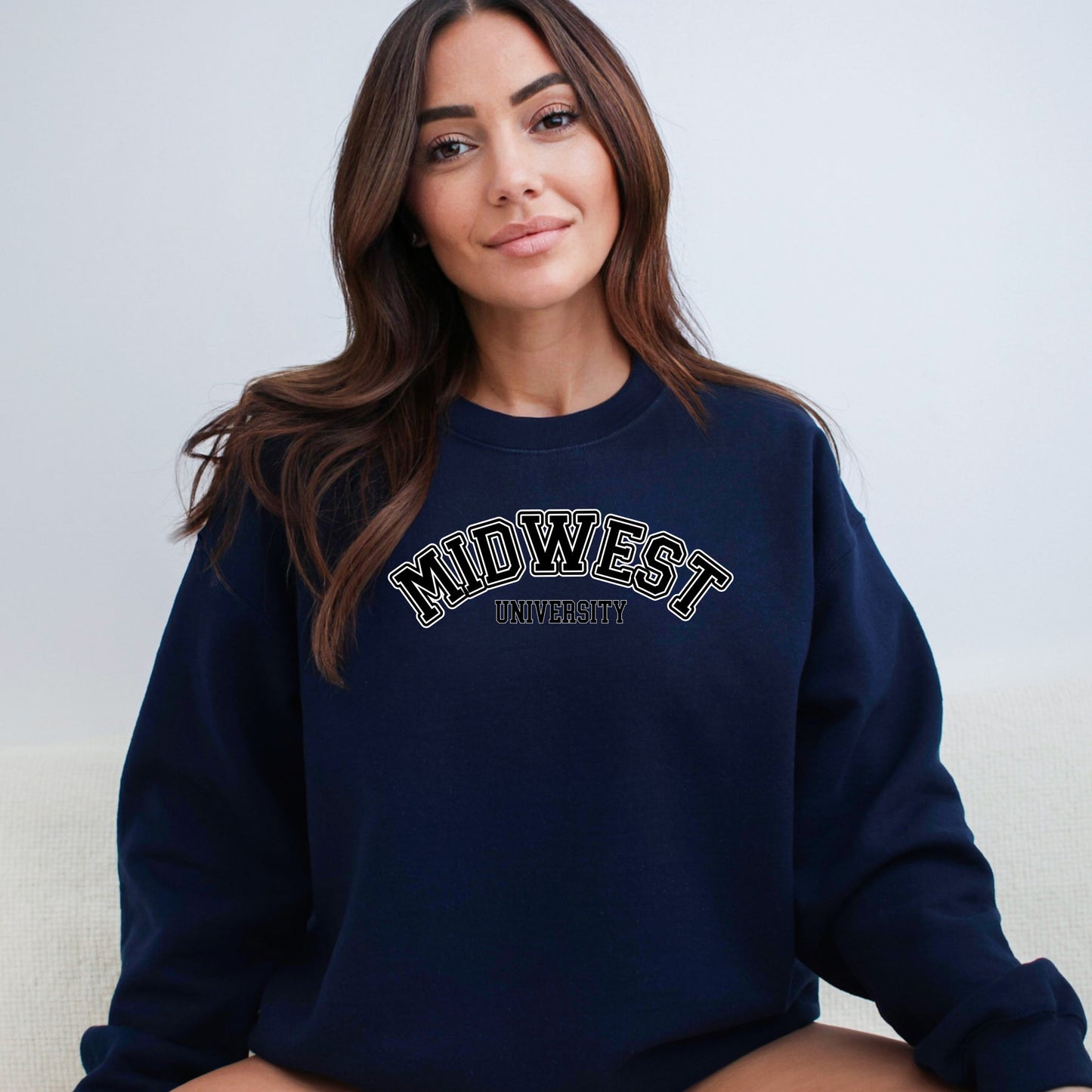 Midwest University Crewneck Sweatshirt - WaveBerry Threads