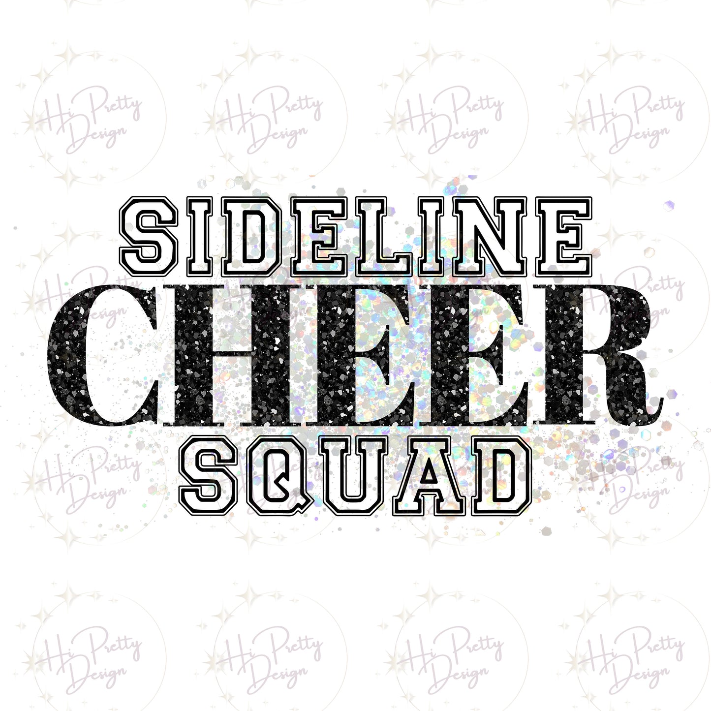 Sideline Cheer Squad T-Shirt - WaveBerry Threads