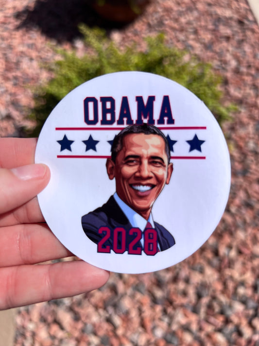 Obama 2028 Sticker